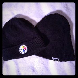 Two hat bundle (Steelers & neff)